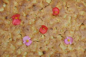 apple oat cake uncut