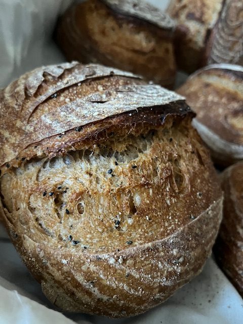 multigrain sourdough multigrain sourdough with black caraway seeds