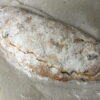 large stollen with marzipan