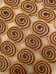shortbread swirl cookies